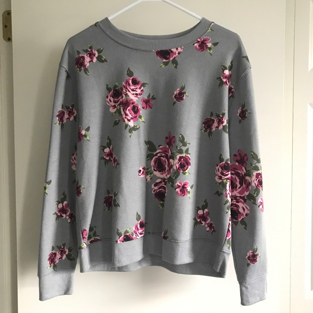 Floral Sweatshirt